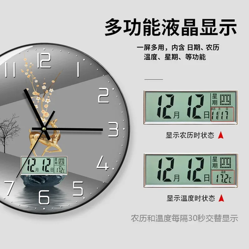 Watch Wall Clock Living Room w - огляд і ціна Luxury Lifestyle Fashion