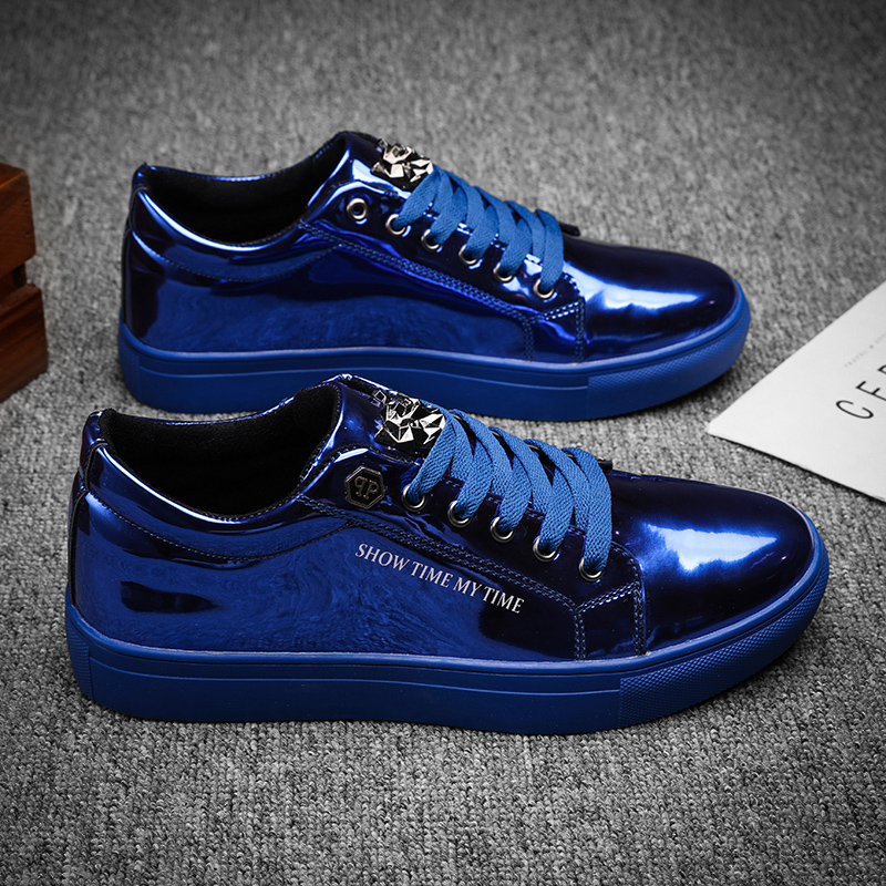 Luxury Men Casual Sneakers Blu - огляд і ціна Luxury Lifestyle Fashion