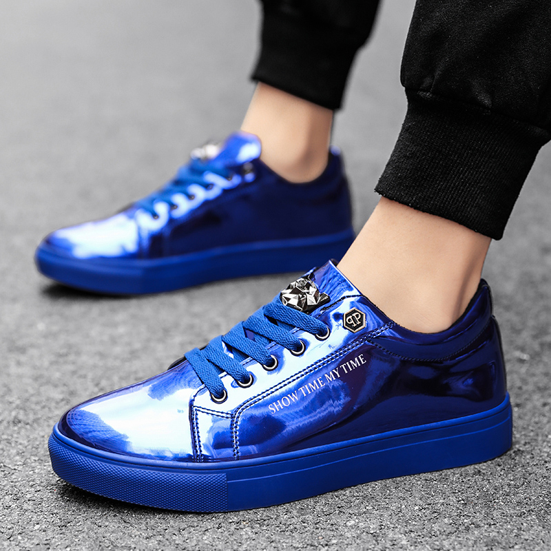 Luxury Men Casual Sneakers Blu - огляд і ціна Luxury Lifestyle Fashion